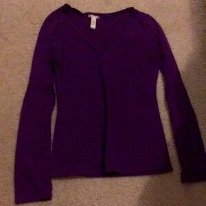 Purple long sleeve